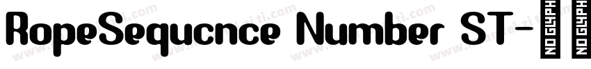 RopeSequcnce Number ST字体转换